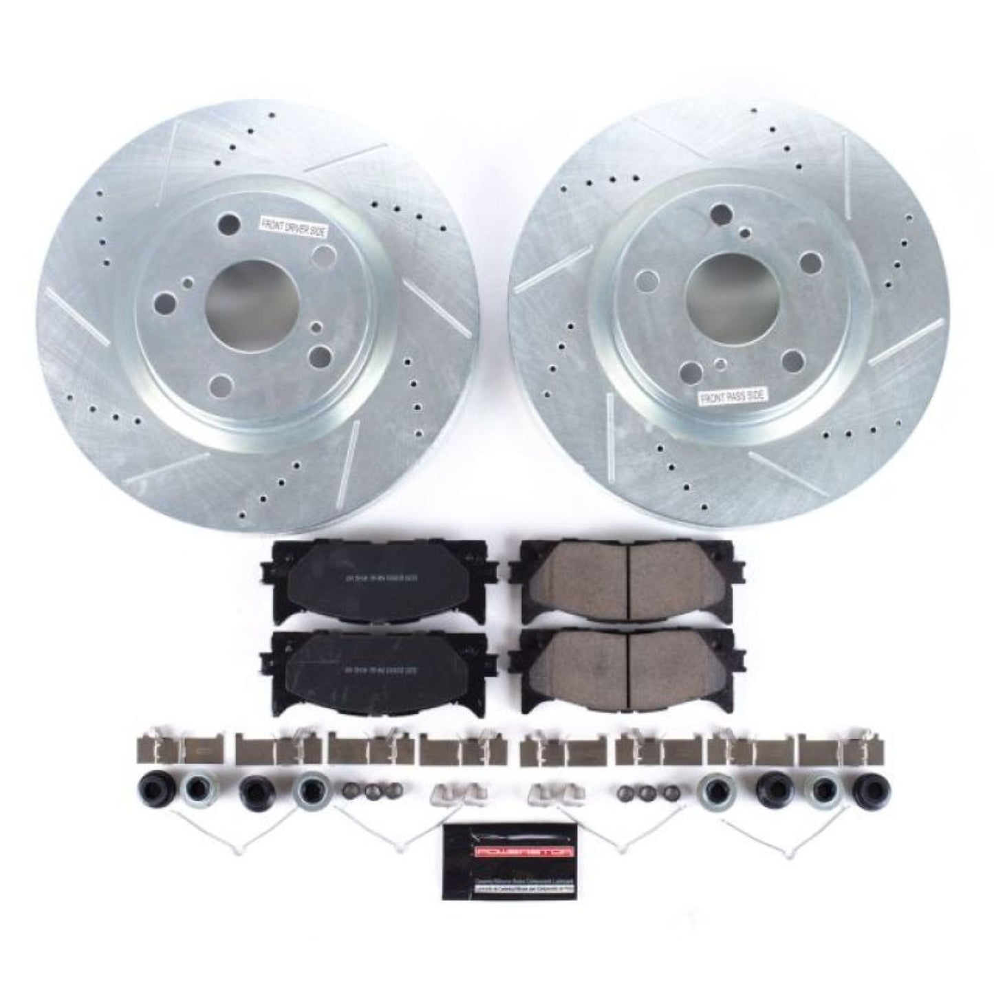 Powerstop Front Z23 Evolution Sport Brake Kit for 13-18 Lexus ES300h [MPN: K3053]_1811544