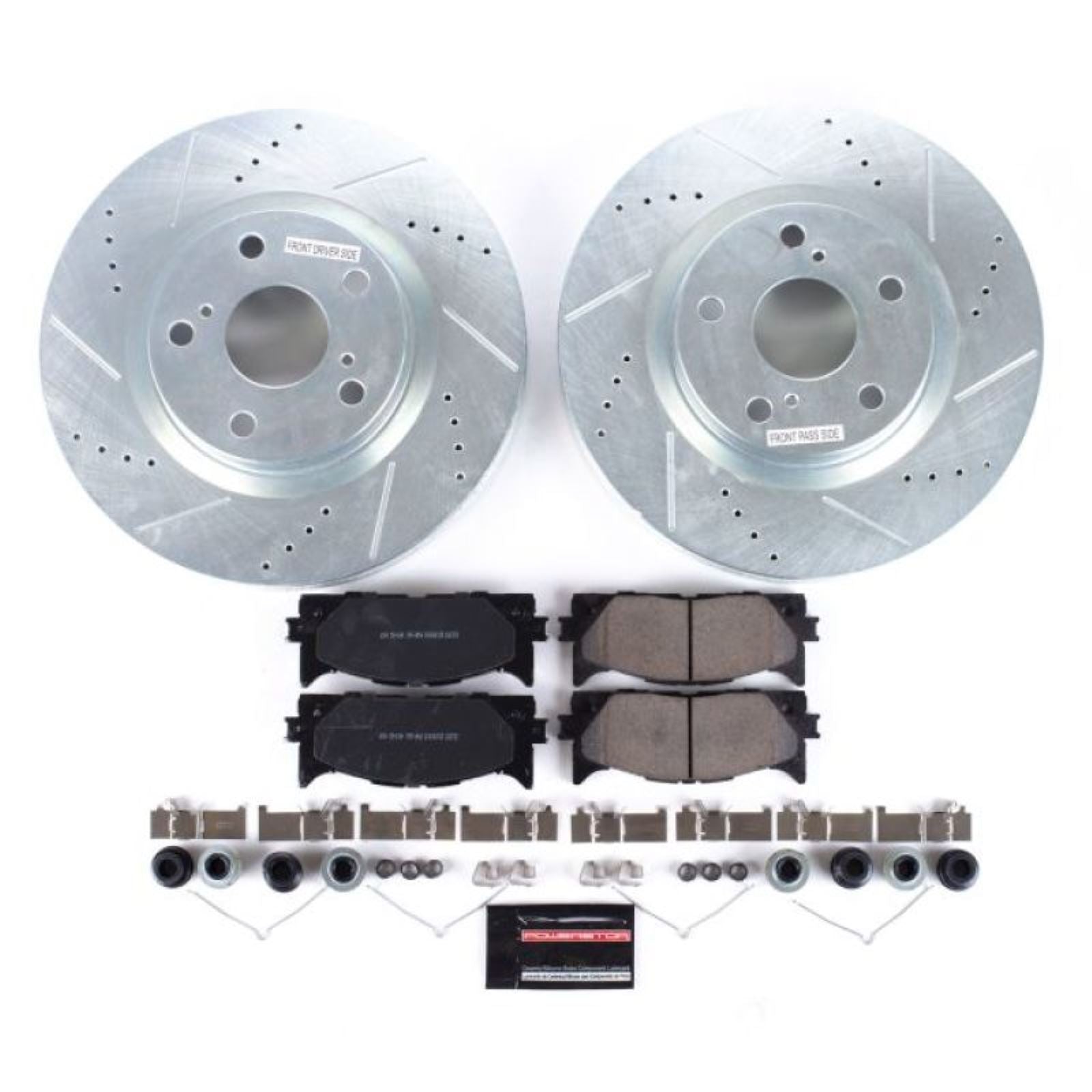 Powerstop Front Z23 Evolution Sport Brake Kit for 13-18 Lexus ES300h [MPN: K3053]_1811544