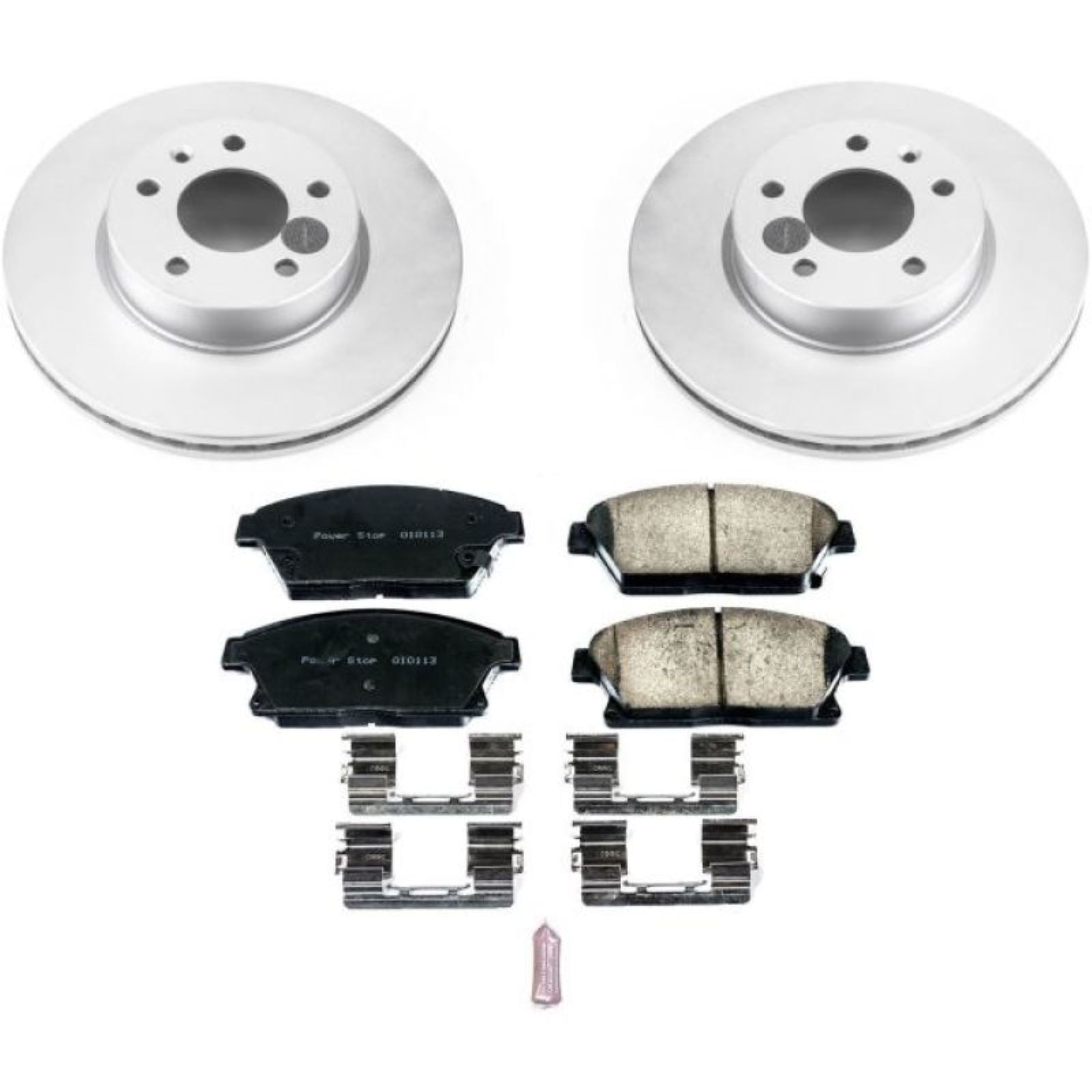 Powerstop Front Z17 Evolution Geomet Coated Brake Kit for 13-18 Cadillac ATS [MPN: CRK6386]_1812904