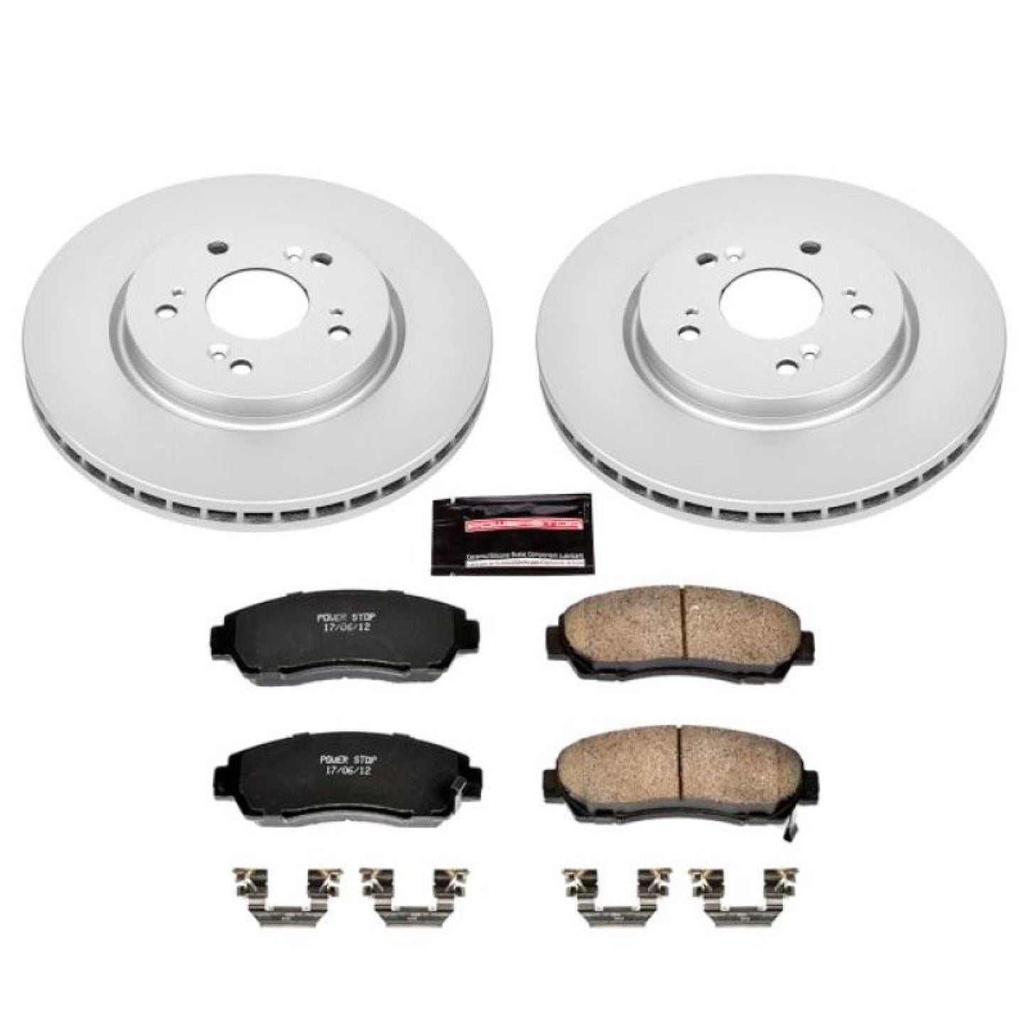 Powerstop Front Z17 Evolution Geomet Coated Brake Kit for 07-12 Acura RDX [MPN: CRK228]_1811624