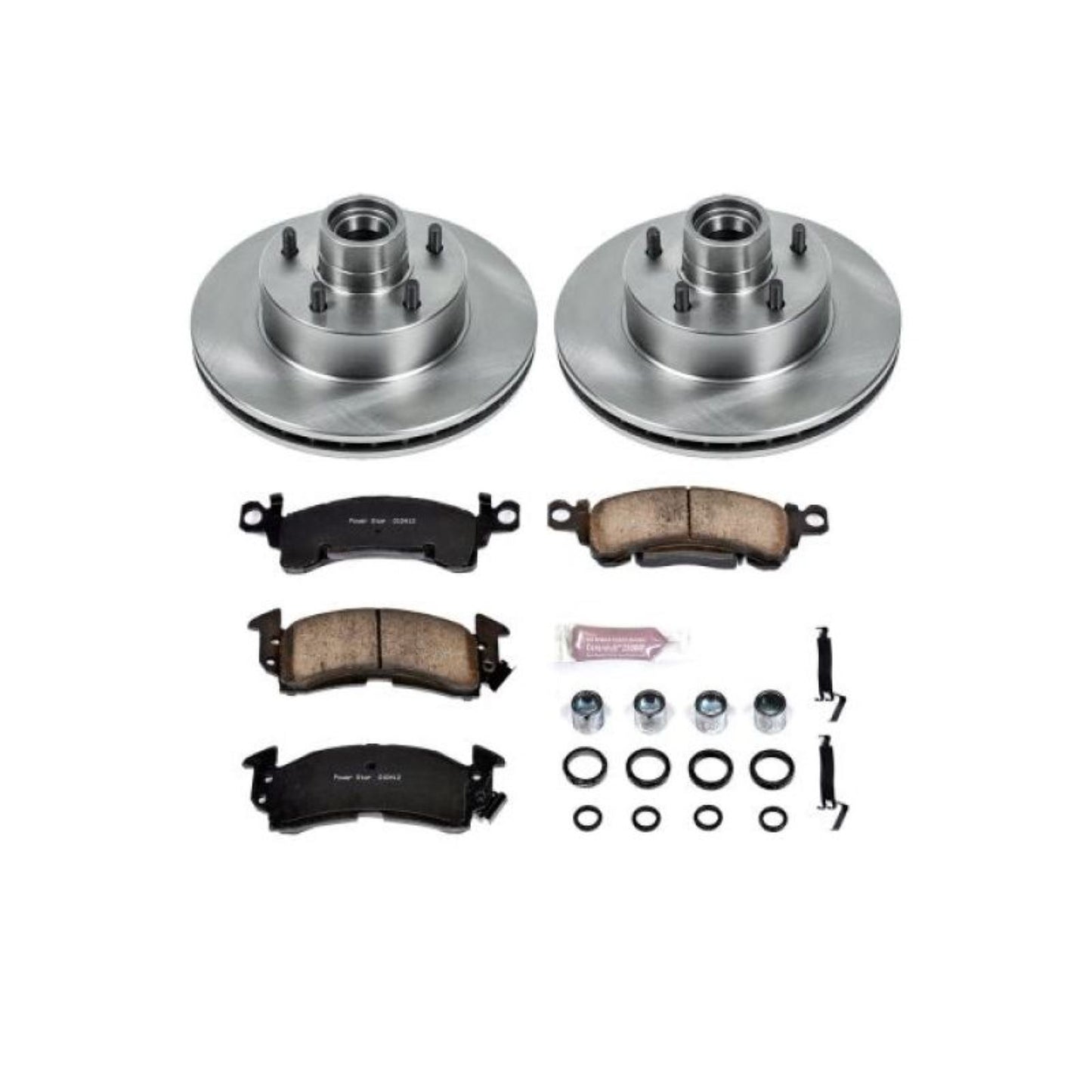 Powerstop Front Autospecialty Brake Kit for 1975 Buick Apollo [MPN: KOE2580]_1811953
