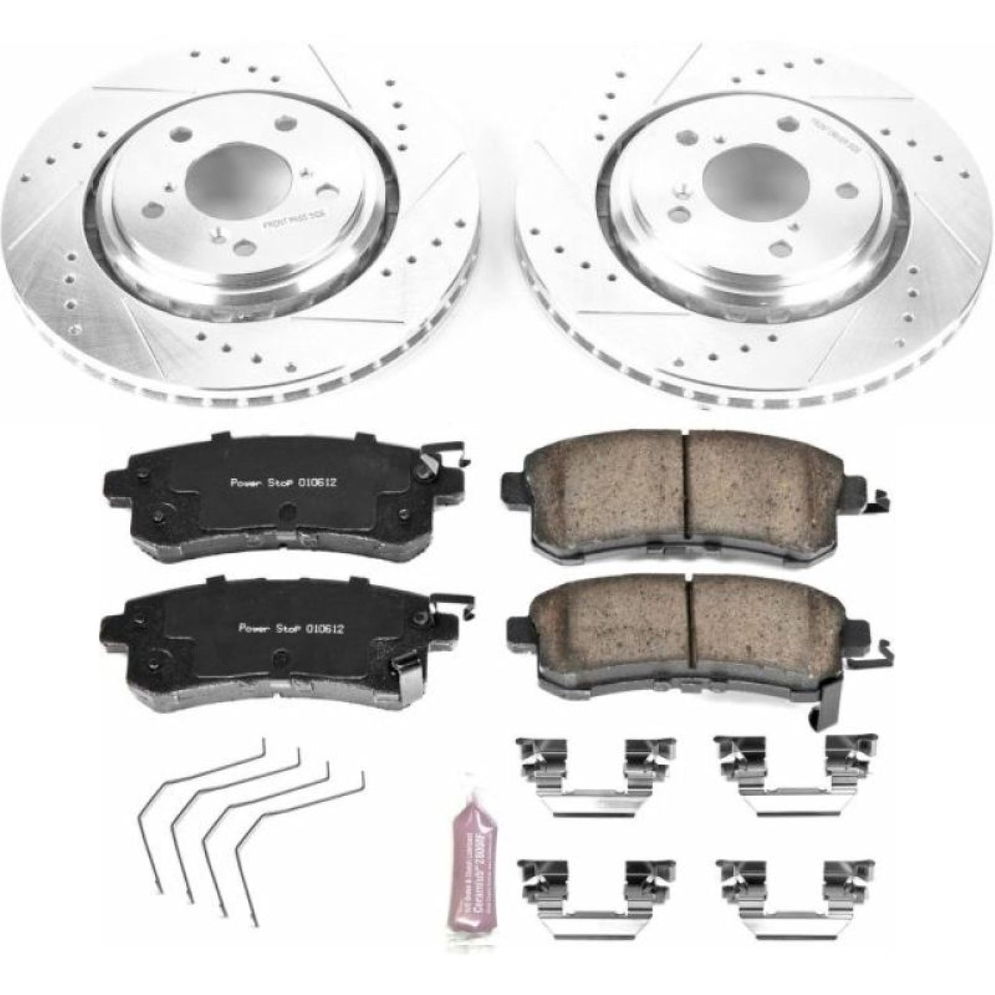 Powerstop Front Z23 Evolution Sport Brake Kit for 15-17 Honda Odyssey [MPN: K6959]_1812922