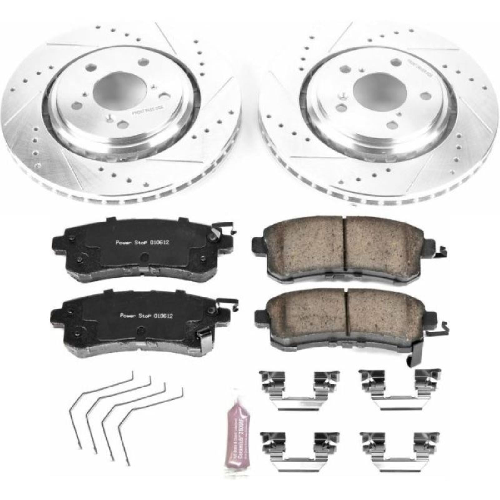 Powerstop Front Z23 Evolution Sport Brake Kit for 15-17 Honda Odyssey [MPN: K6959]_1812922