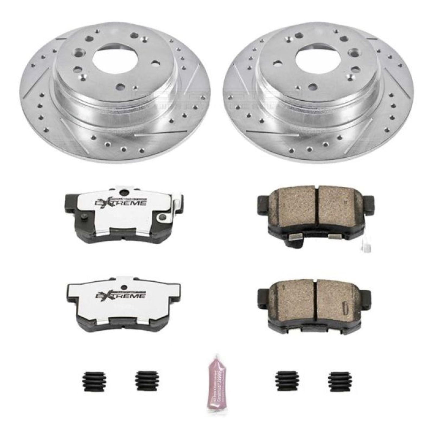 Powerstop Rear Z26 Street Warrior Brake Kit for 04-08 Acura TL [MPN: K5399-26]_1812934