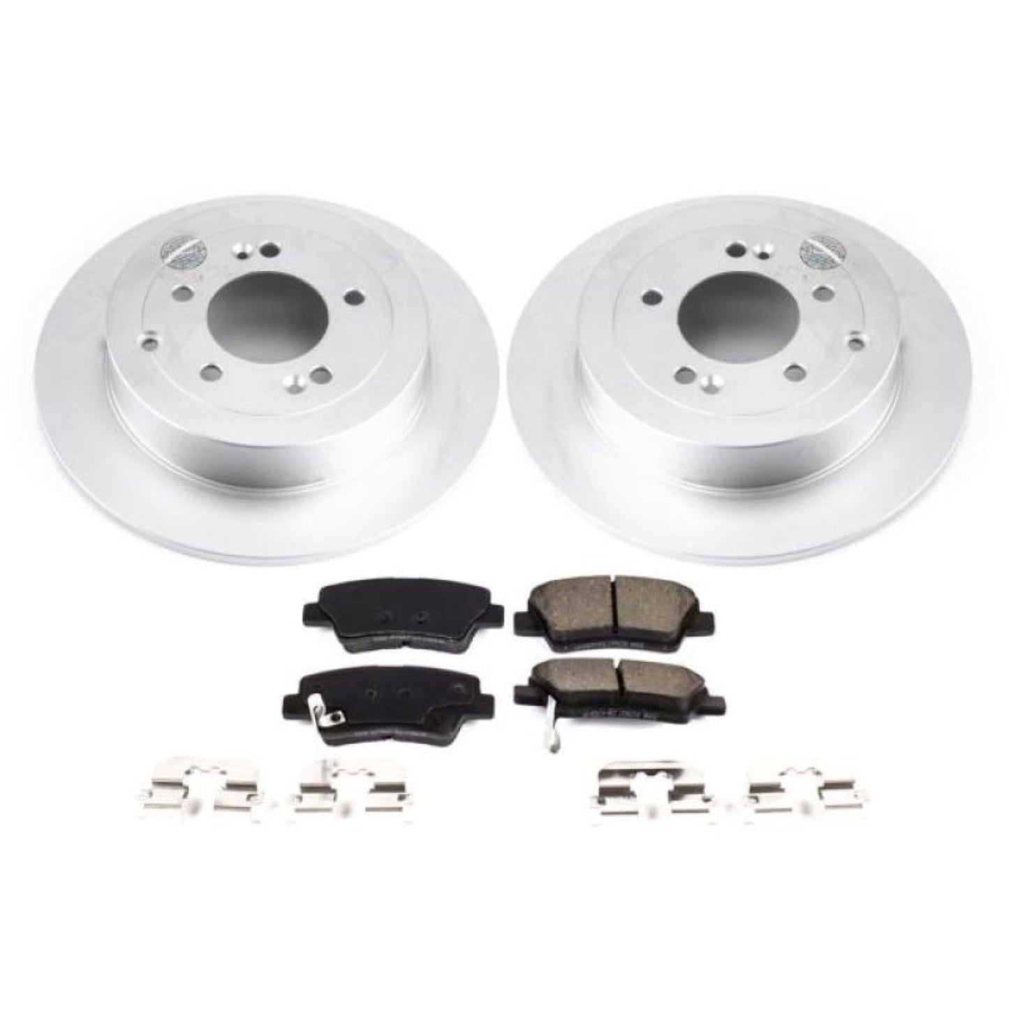 Powerstop Rear Z17 Evolution Geomet Coated Brake Kit for 16-18 Hyundai Tucson [MPN: CRK7729]_1813342