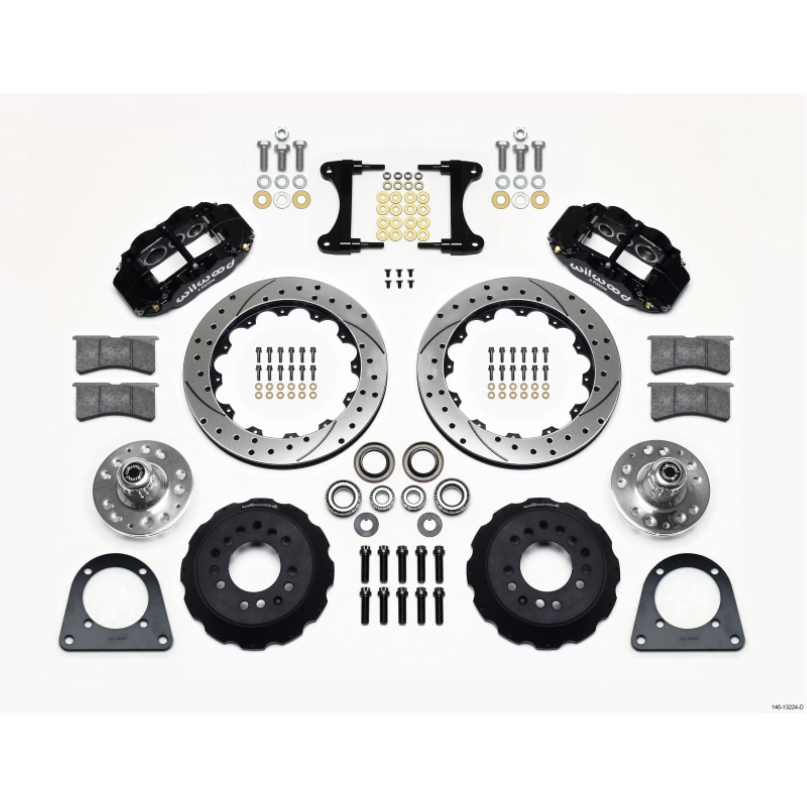 Wilwood Narrow Superlite 6R Front Hub Kit for 71-78 (Pinto Based) [MPN: 140-13224-D]_1816211