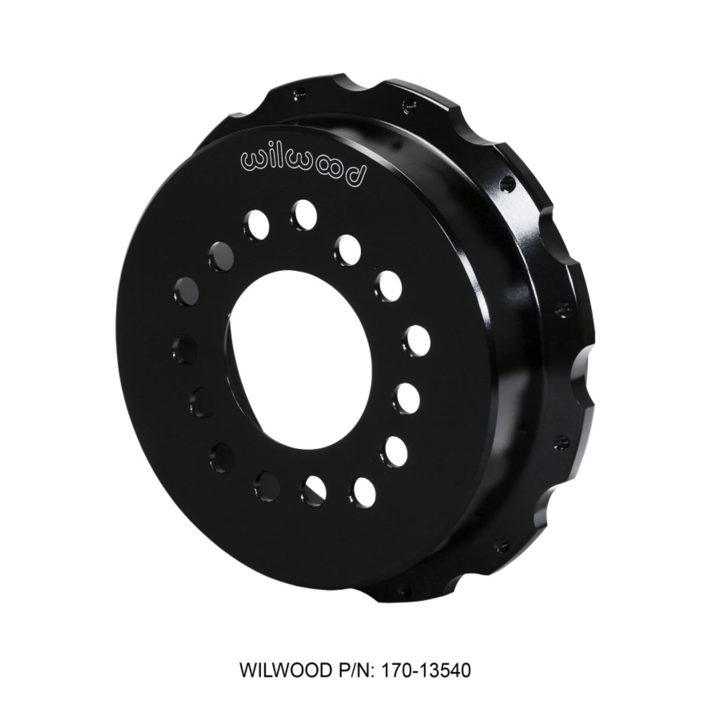 Wilwood Hat-Park Brake 1.95in Offset - Aluminum Multi-5 Lug - 12 on 8.75in [MPN: 170-13540]_1816361