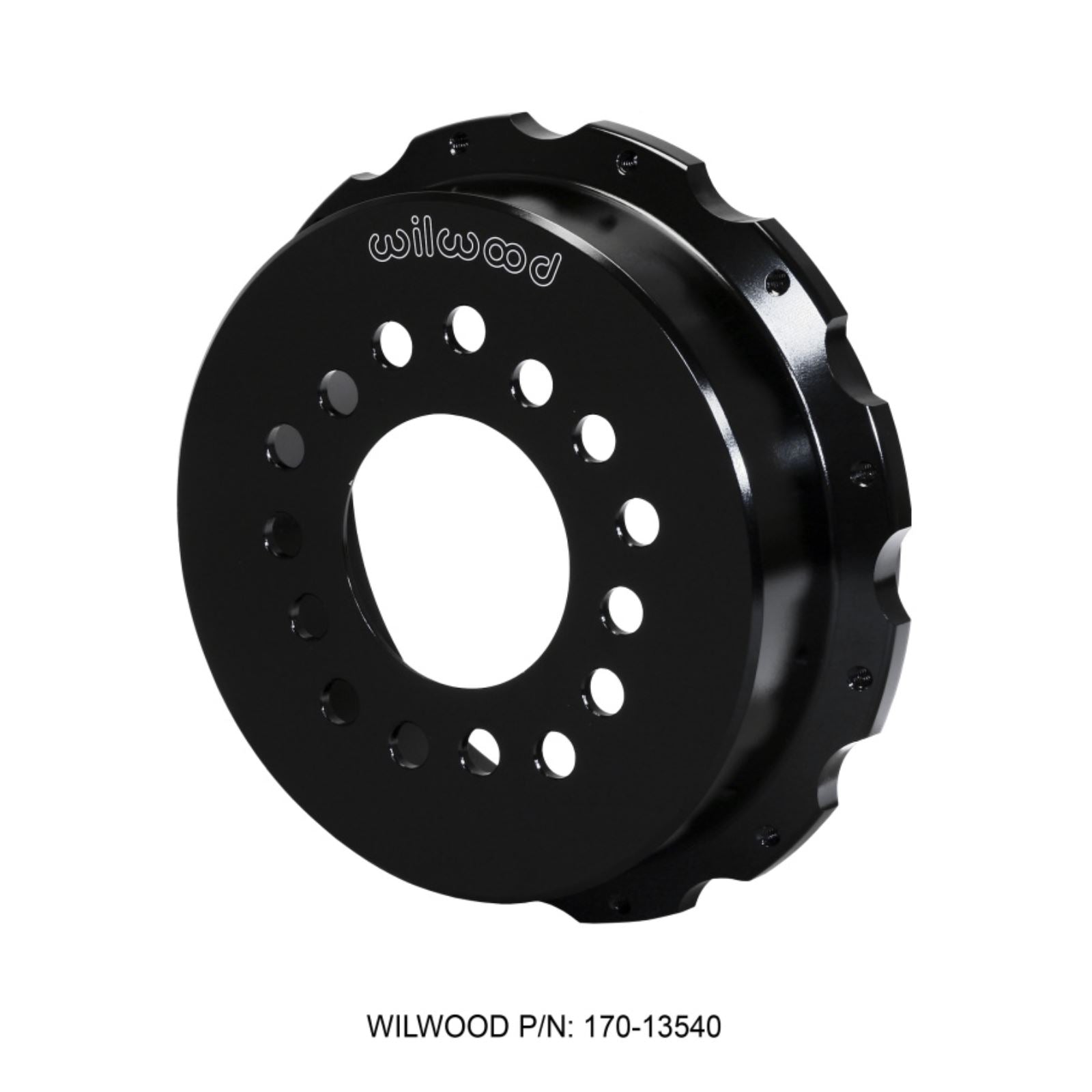 Wilwood Hat-Park Brake 1.95in Offset - Aluminum Multi-5 Lug - 12 on 8.75in [MPN: 170-13540]_1816361
