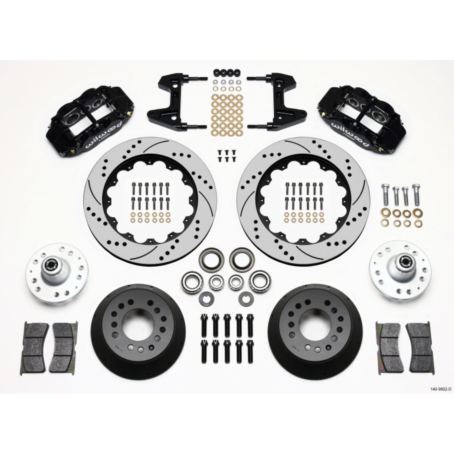 Wilwood Narrow Superlite 6R Front Hub Kit for 74-80 Pinto/Mustang [MPN: 140-9802-D]_1816547
