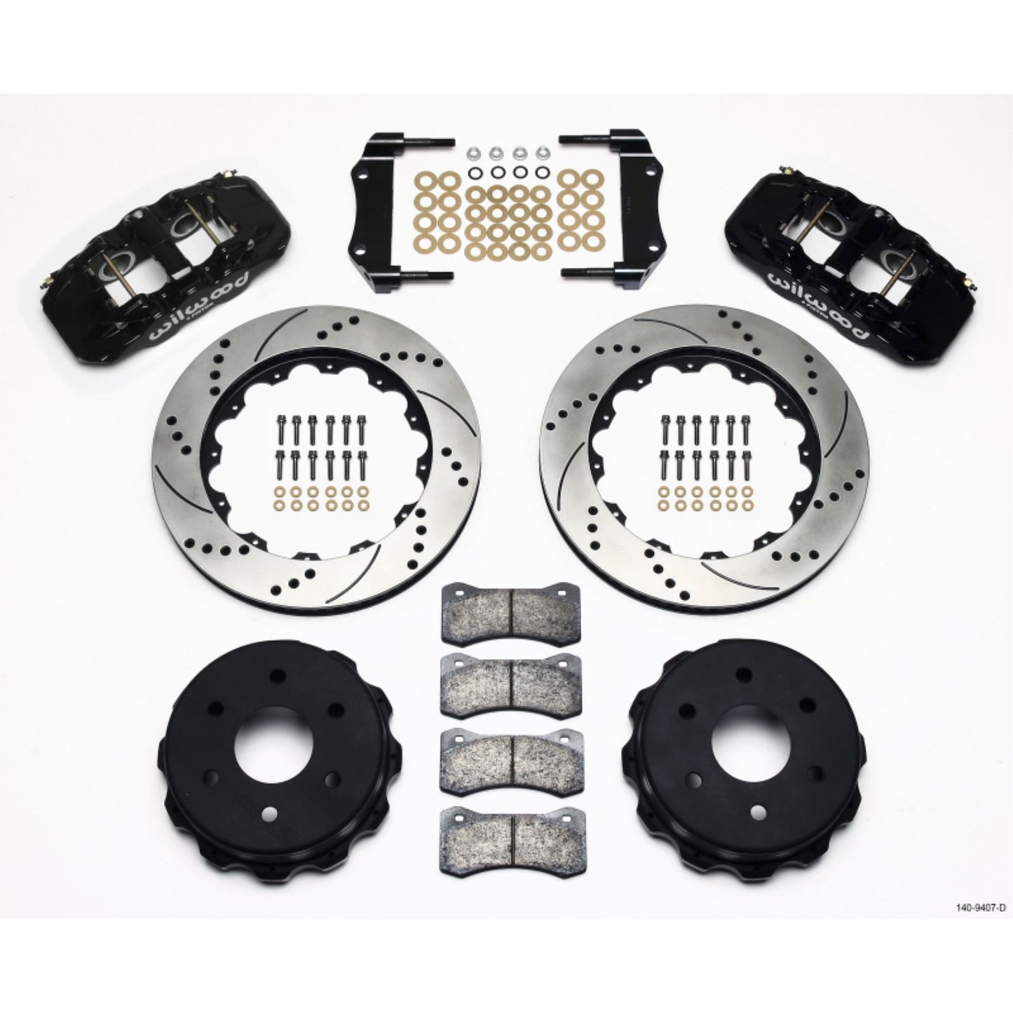 Wilwood AERO4 RearTruck Kit for 1999-2010 GM 1500-SUV [MPN: 140-9407-D]_1816520