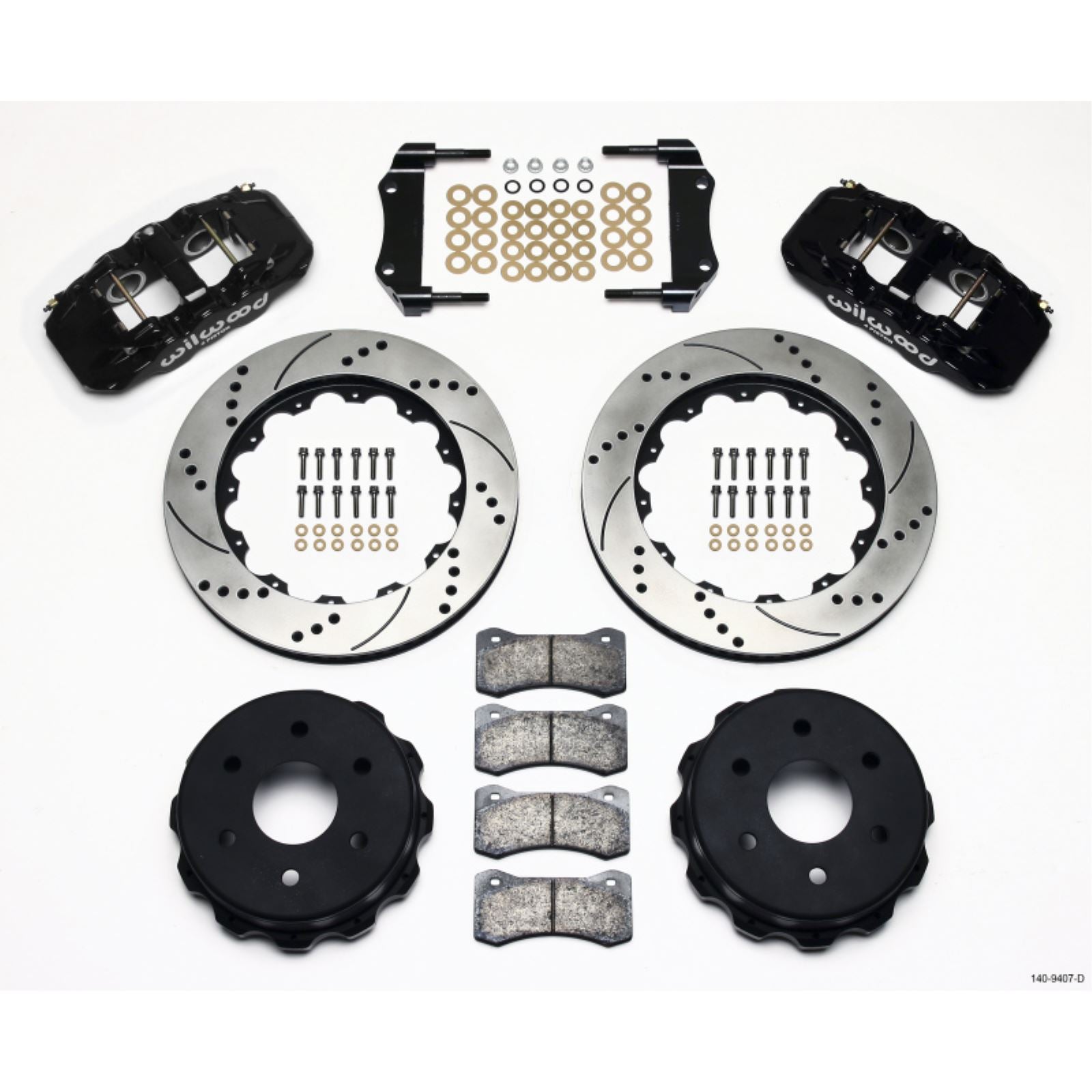 Wilwood AERO4 RearTruck Kit for 1999-2010 GM 1500-SUV [MPN: 140-9407-D]_1816520