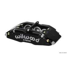 Wilwood Caliper BNSL6-LH-Black 1.62/1.12/1.12in Pistons 1.10in Disc [MPN: 120-13383-BK]_1816740