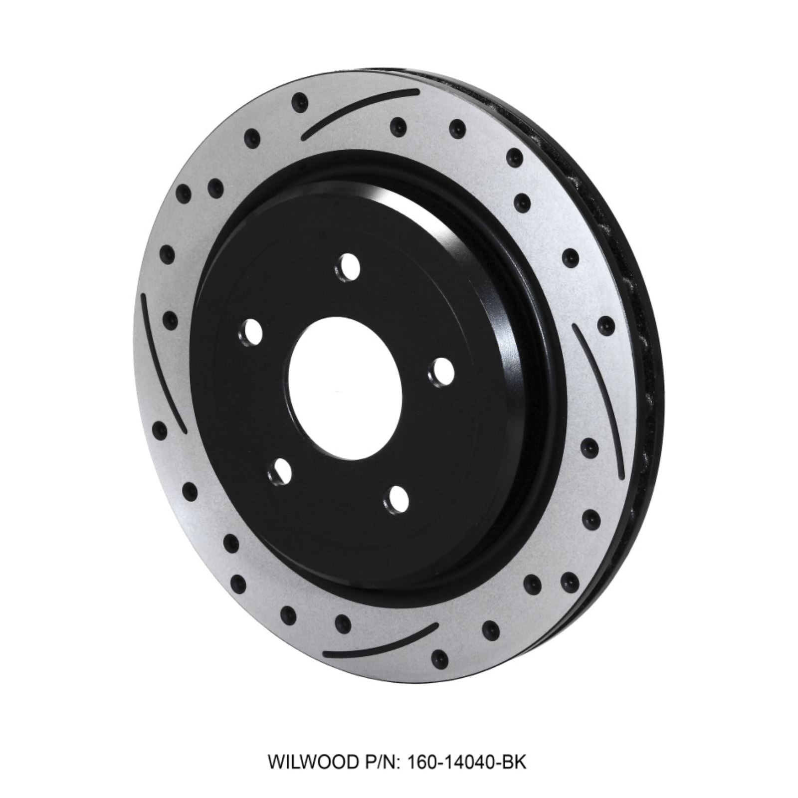 Wilwood Rotor Rear SRP-C5/C6 Vette RH - Black 12.00 x 1.03 - 5 x 4.75in [MPN: 160-14040-BK]_1816767