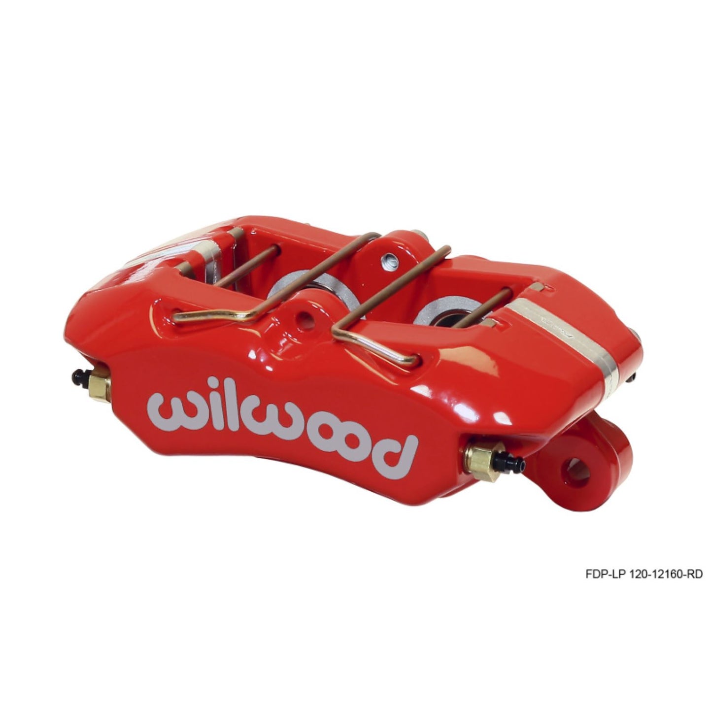 Wilwood Caliper Dynapro Low-Profile 5.25in Mount - Red 1.12in Pistons [MPN: 120-12160-RD]_1816770