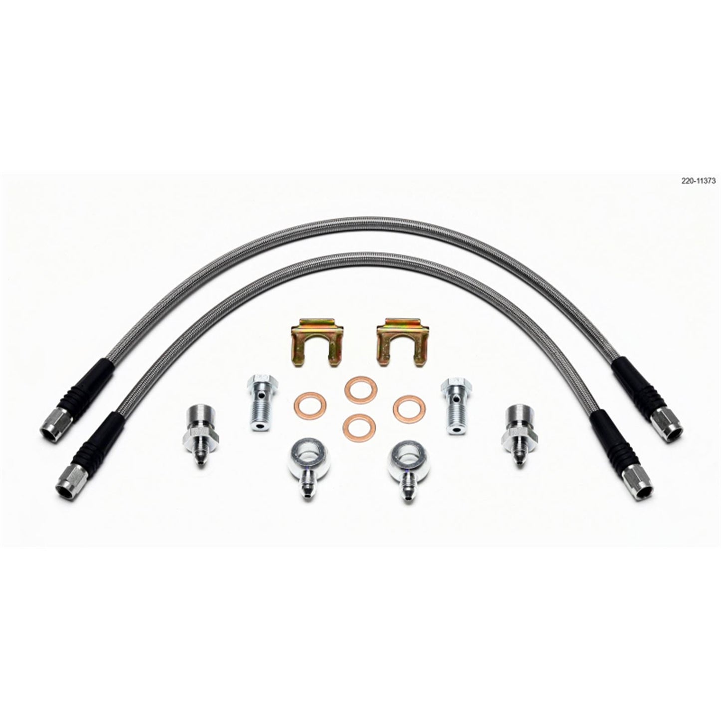 Wilwood Flexline Kit D52 Caliper 18in w/ Banjo 7/16-20 [MPN: 220-11373]_1822221