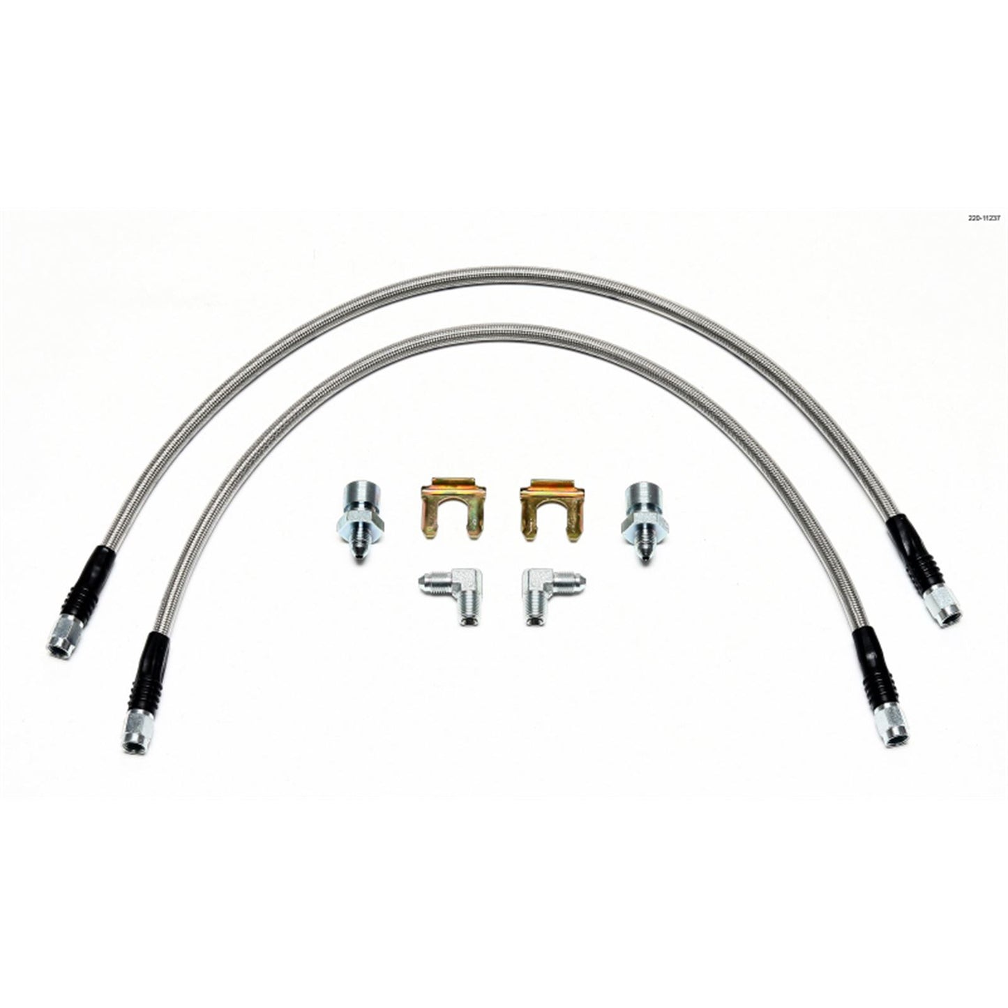 Wilwood Flexline Kit 22 inch 3/8-24 to 90 Degree [MPN: 220-11237]_1824310