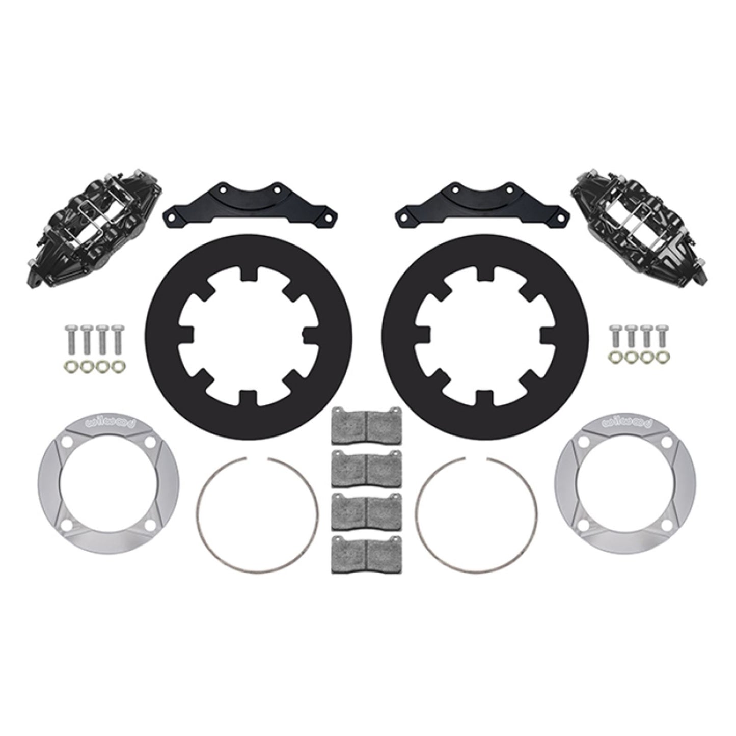 Wilwood Rear Kit 11.25in - Black for 2014+ Polaris RZR XP 1000 [MPN: 140-16633]_1821363