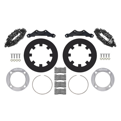Wilwood Rear Kit 11.25in - Black for 2014+ Polaris RZR XP 1000 [MPN: 140-16633]_1821363