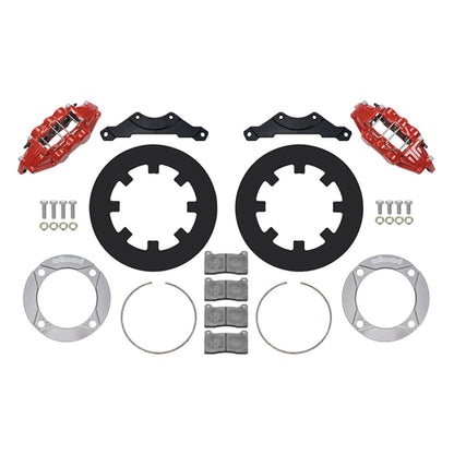 Wilwood Rear Kit 11.25in - Red for 2014+ Polaris RZR XP 1000 [MPN: 140-16633-R]_1820111