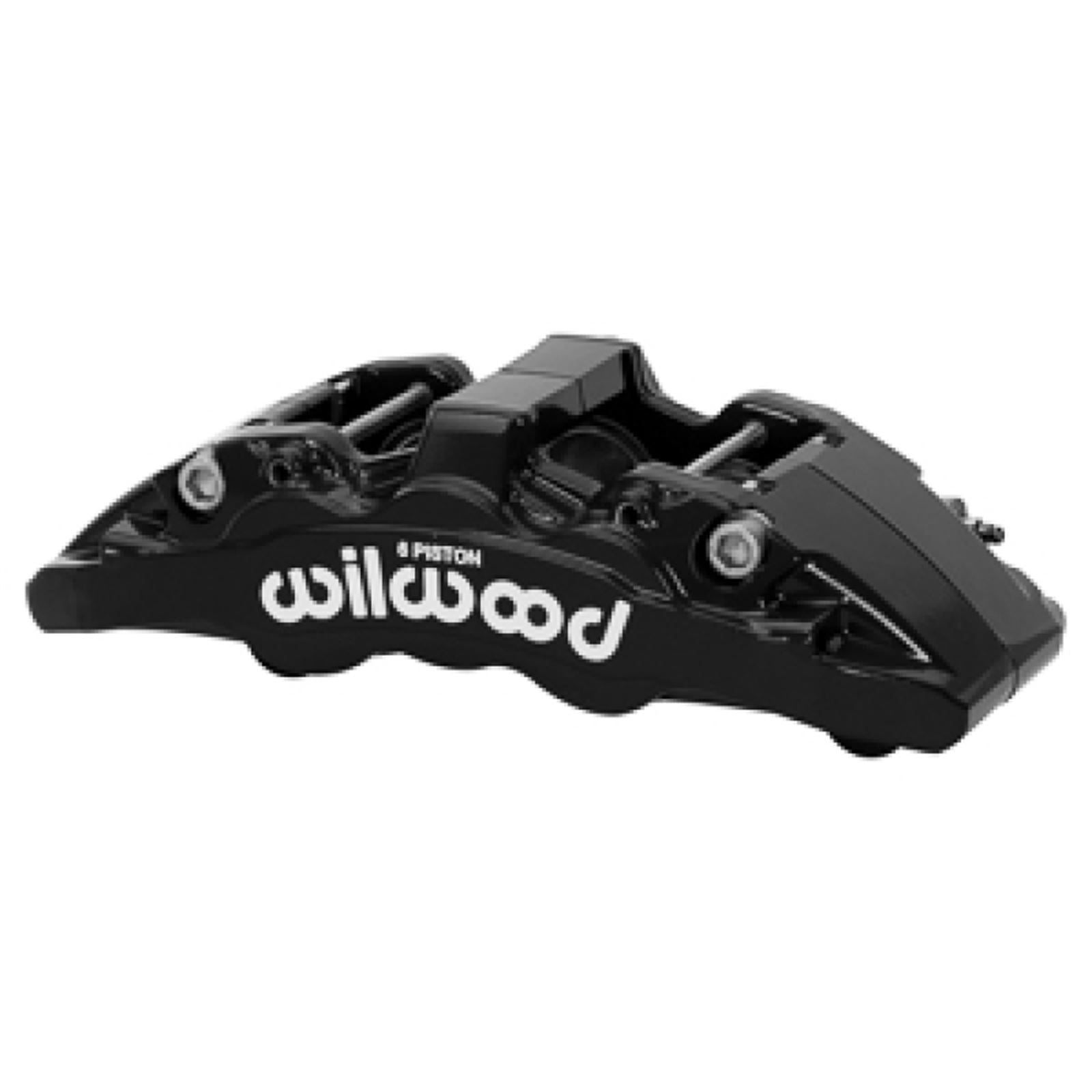 Wilwood Caliper Aero6-L/H - Black 1.75/1.62/1.62in Pistons 1.25in Disc [MPN: 120-16826-BK]_1829260