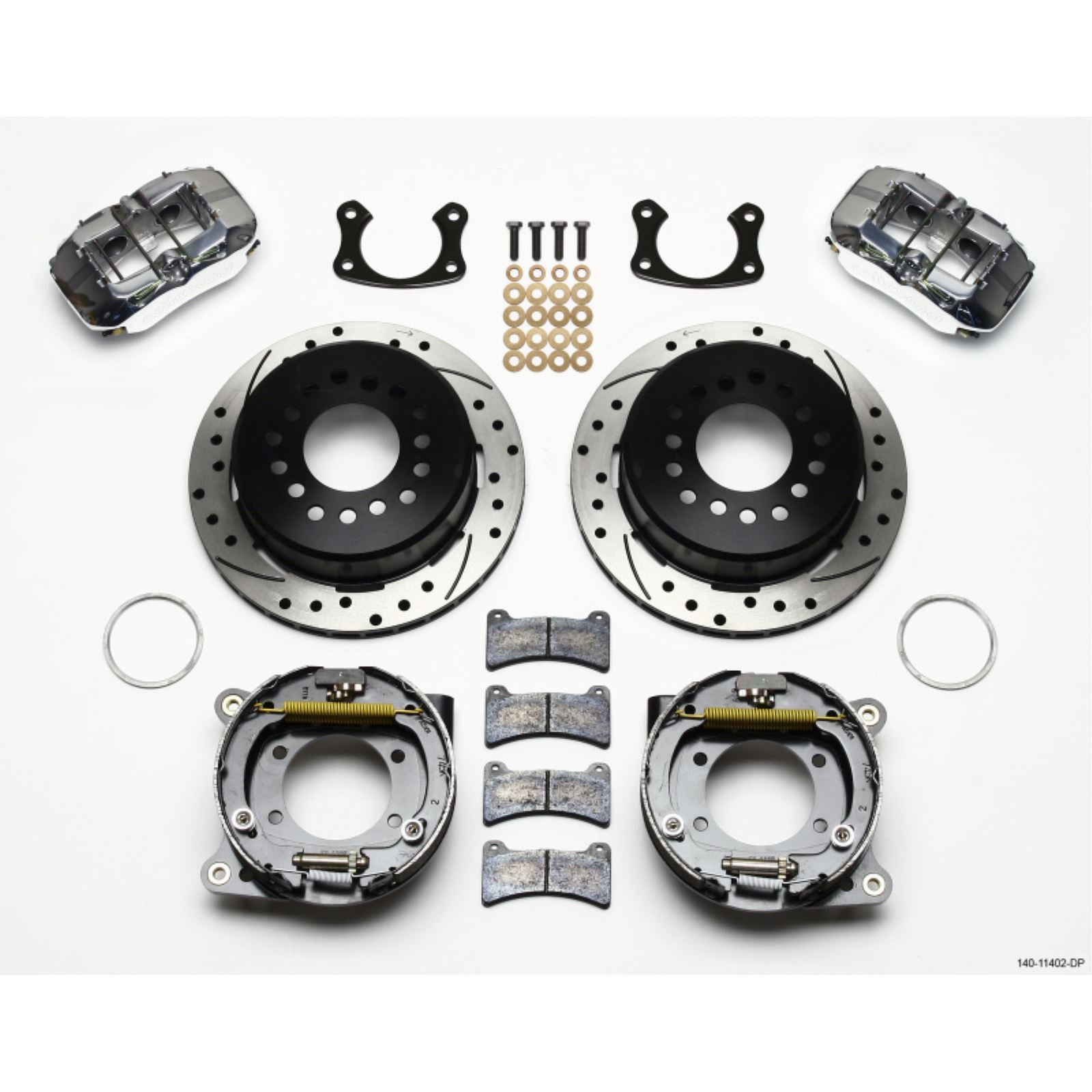 Wilwood Dynapro Low-Profile 11.00in P-Brake Kit for Ford 2.36in Offset [MPN: 140-11402-DP]_1816832