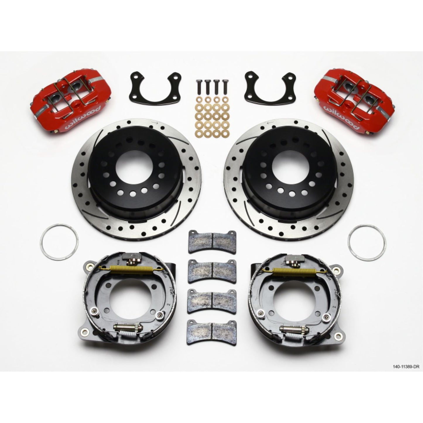 Wilwood Dynapro Low-Profile 11.00in P-Brake Kit for Ford 2.50in Offset [MPN: 140-11389-DR]_1816885