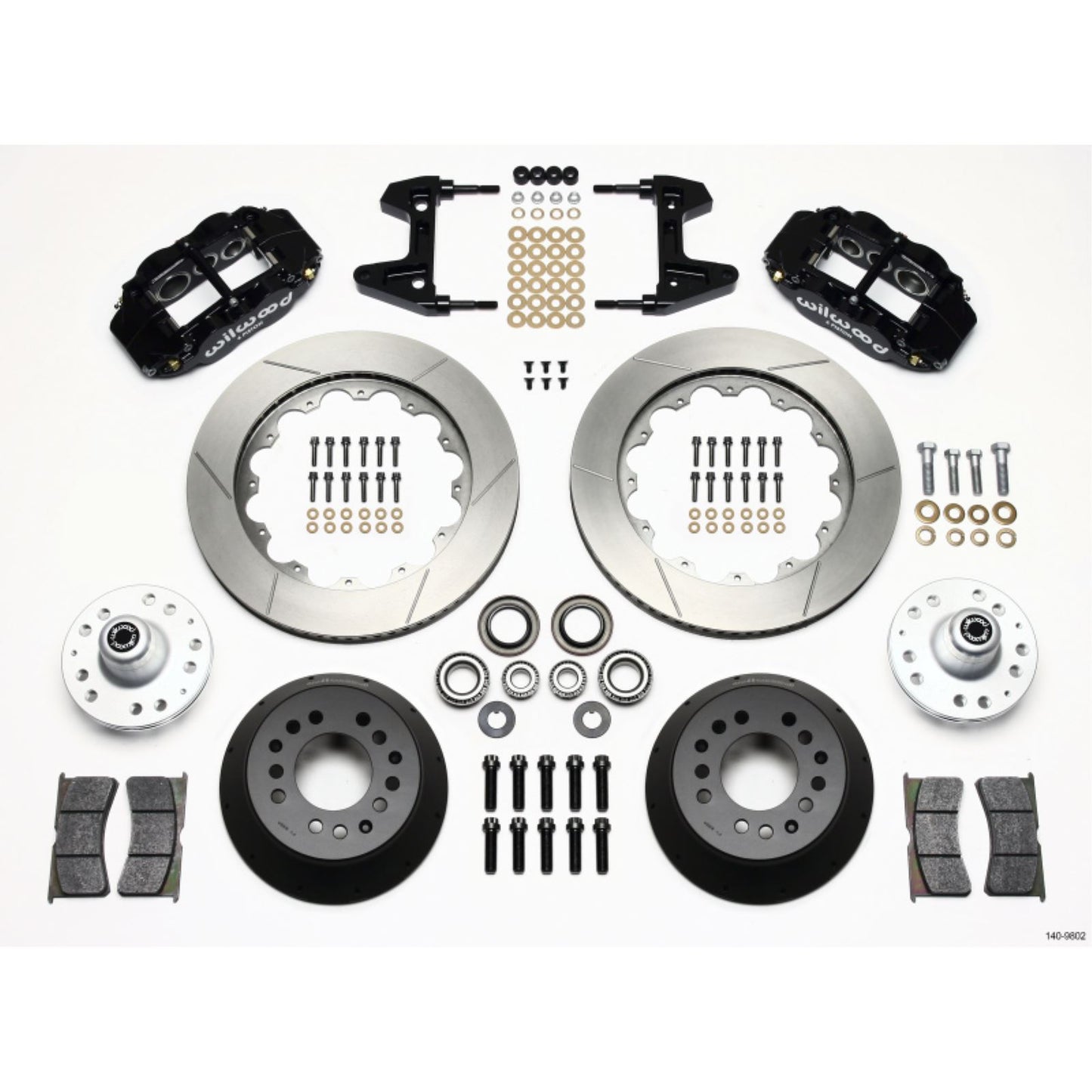 Wilwood Narrow Superlite 6R Front Hub Kit 14.00in for 74-80 Pinto/Mustang [MPN: 140-9802]_1816886