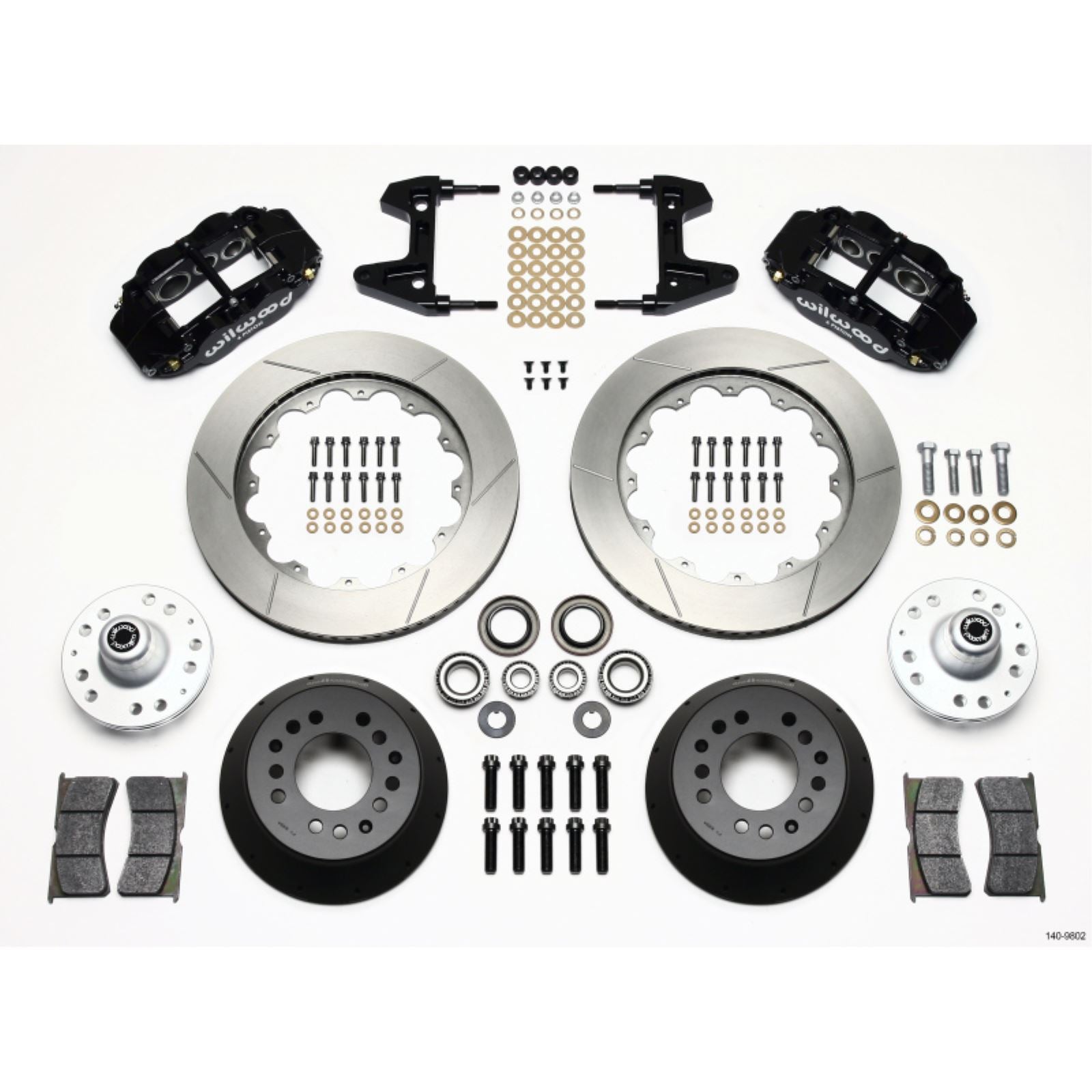 Wilwood Narrow Superlite 6R Front Hub Kit 14.00in for 74-80 Pinto/Mustang [MPN: 140-9802]_1816886