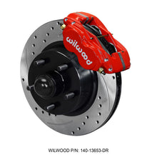 Wilwood Forged Dynalite-M Front Kit - Red for 60-68 Ford/Mercury Full Size [MPN: 140-13653-DR]_1820142