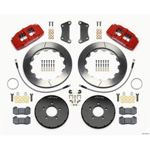 Wilwood Dynapro 6 Front Hat Kit 12.88in Red for 2005-Up Mazda 3 w/ Lines [MPN: 140-13581-R]_1816892