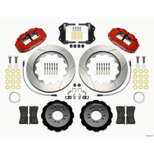 Wilwood Narrow Superlite 6R Front Hat Kit - Red for 2013-Up Ford Focus [MPN: 140-13019-R]_1816893