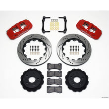 Wilwood AERO4 Rear Kit 14.25in Drilled - Red for 2010-2015 Camaro [MPN: 140-11270-DR]_1816957