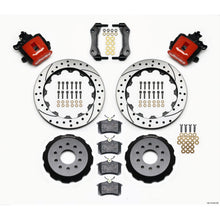 Wilwood Parking Brake Rear Kit 12.88in Drilled Red for Mustang 94-04 [MPN: 140-10158-DR]_1816966