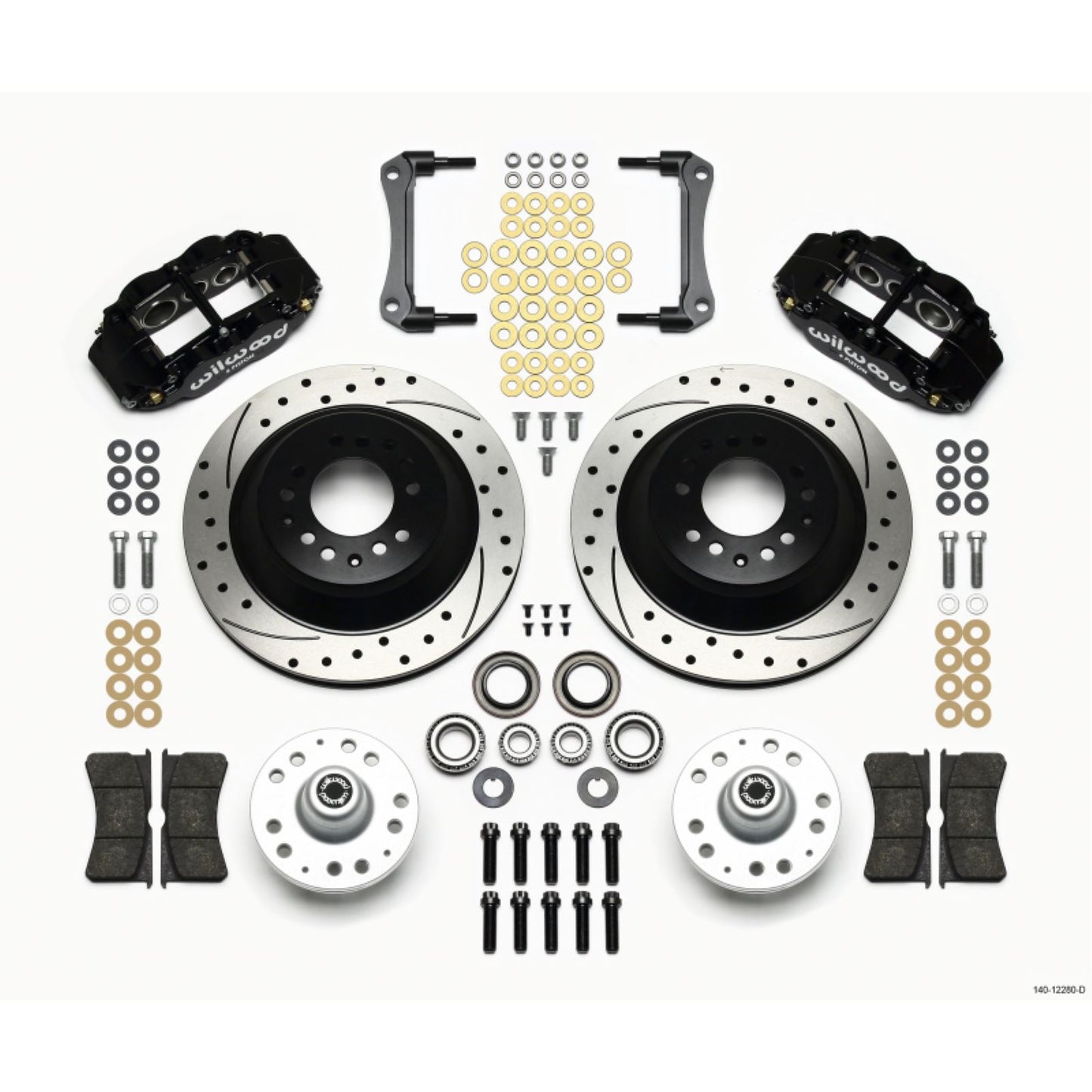 Wilwood Narrow Superlite 6R Front Hub & 1PC Rtr Kit for 79-81 Camaro [MPN: 140-12280-D]_1816996