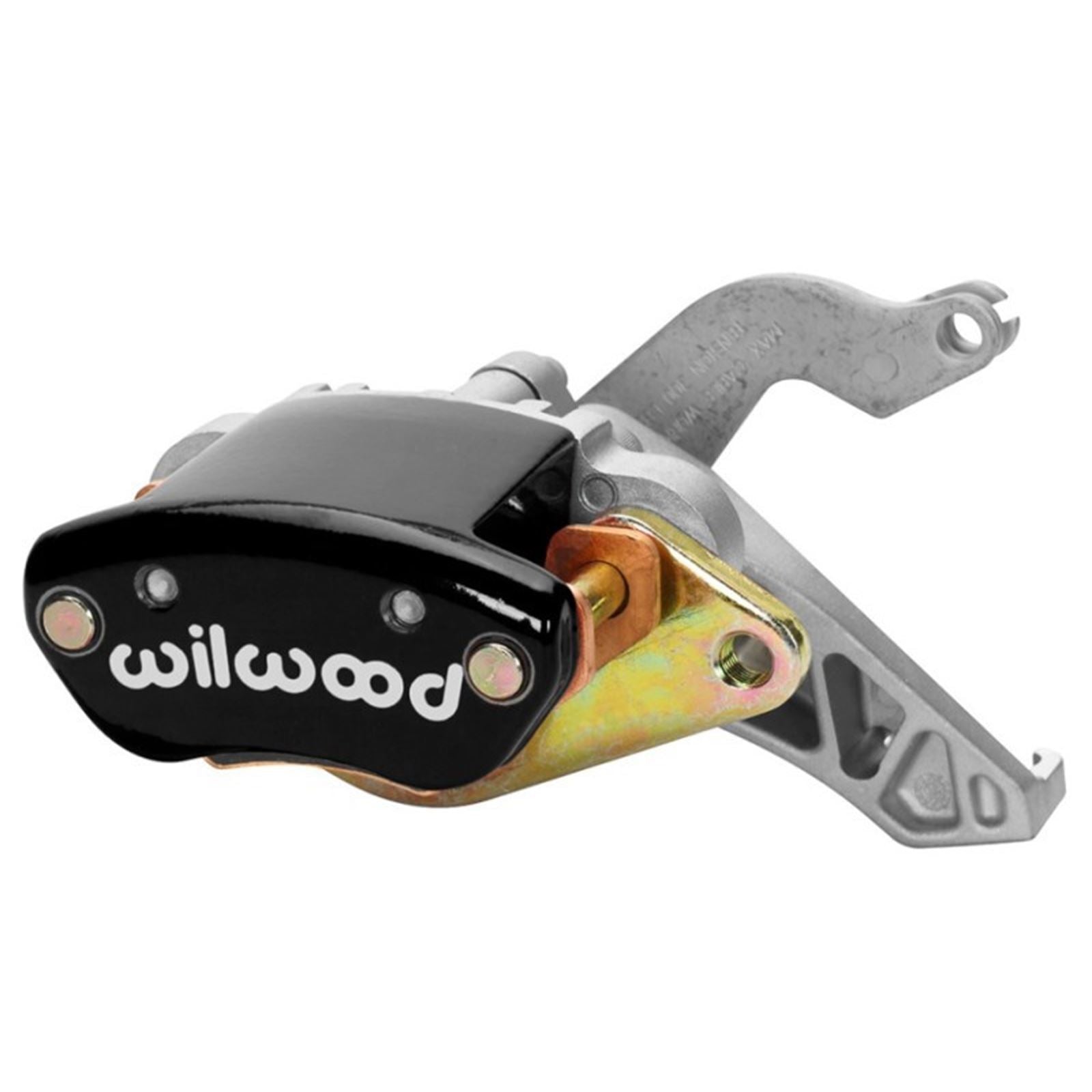 Wilwood Caliper MC4 Mechanical-L/H - Black w/ Logo 1.19in Piston .81in Disc [MPN: 120-12070-BK]_1820309