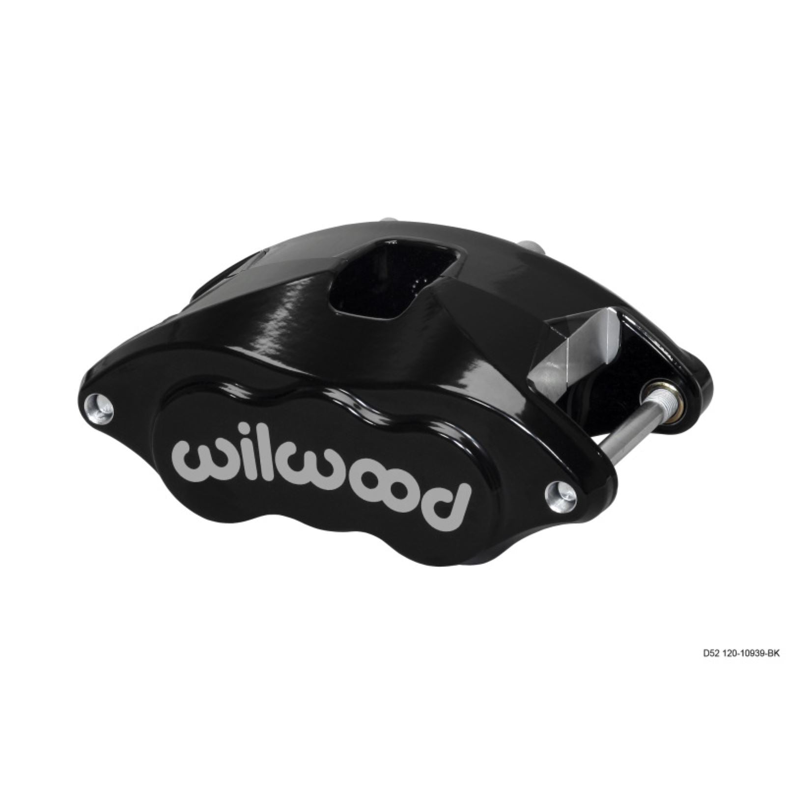 Wilwood Caliper D52-Black Pwdr 1.25/1.25in Pistons 1.04in Disc [MPN: 120-10939-BK]_1817056