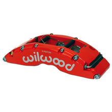 Wilwood Caliper TC6R-Red 1.75/1.38/1.38in Pistons 1.38in Disc [MPN: 120-14317-FSR]_1824894