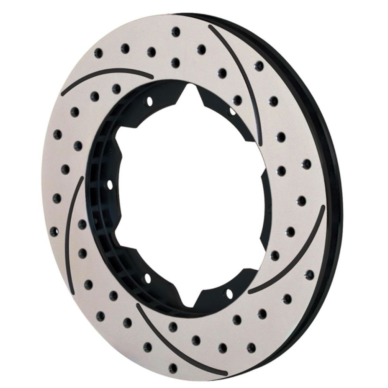 Wilwood Rotor UL30 Iron LH SRP Black Drill 11.00 x .810 - 6 on 6.25in [MPN: 160-7100-BK]_1820859