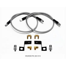 Wilwood Flexline Kit 30 inch -3 3/8-24 IF 1/8 NPT 90 Degree [MPN: 220-14111]_1820889