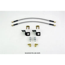 Wilwood Flexline Kit 14 inch -3 M10-1.5 IF 1/8 NPT 90 Degree [MPN: 220-15276]_1820138