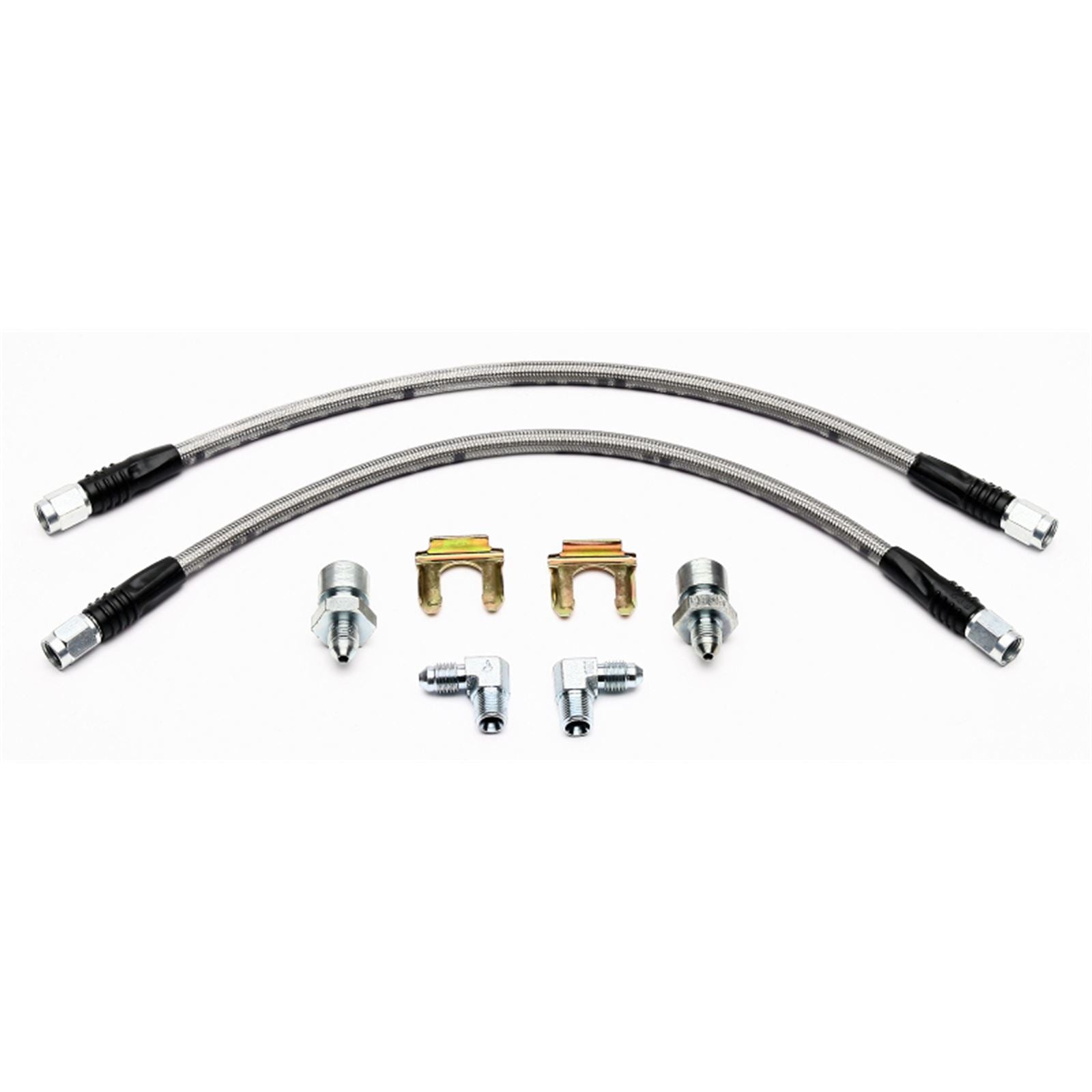 Wilwood Flexline Kit for 64-72 Most GM w/DLS Forged Dynalite/SL6 Front Caliper [MPN: 220-7056]_1820133