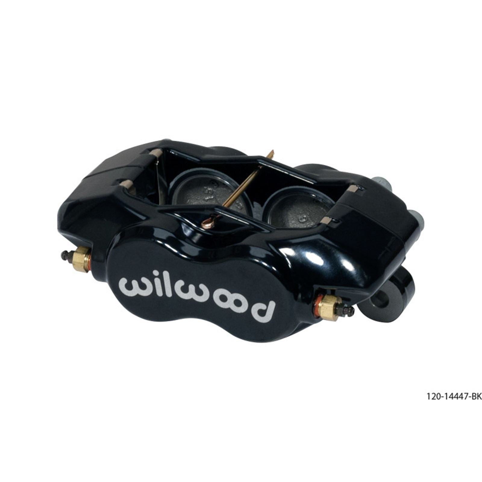 Wilwood Caliper Forged DynaliteI w/Dust Black 1.75in Pistons .81in Disc [MPN: 120-14447-BK]_1821849