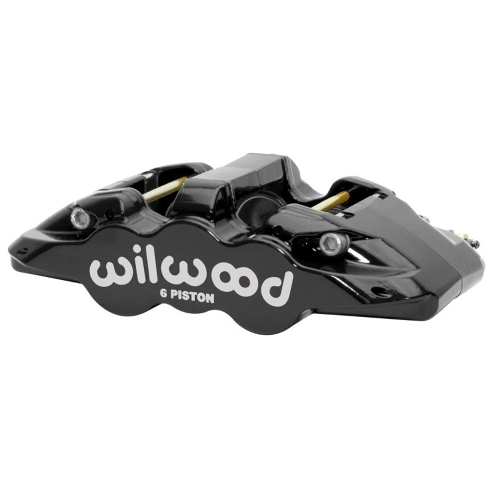 Wilwood Aero6-DS Forged Six-Piston Caliper - 6.52in Piston 1.25in Rotor  [MPN: 120-15526-BK]_1825436