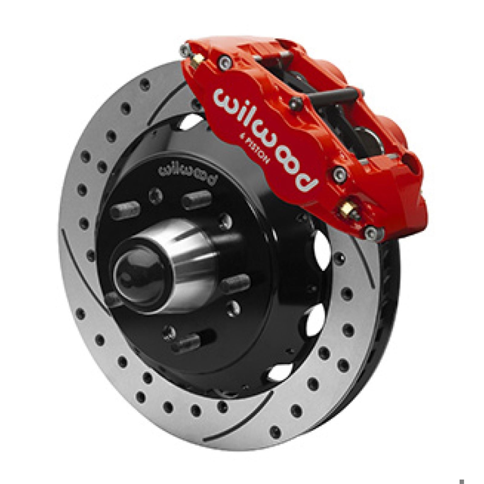 Wilwood Forged Narrow Superlite 6R Front Big Brake Kit - Drilled Rotors [MPN: 140-15949-DR]_1821419