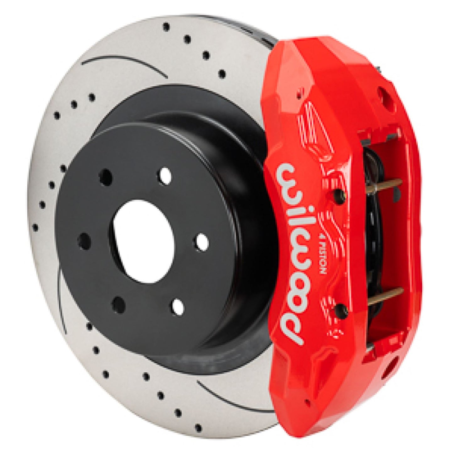 Wilwood Rear Brake Kit - Red for 99-18 Chevy Silverado/GMC Sierra [MPN: 140-16861-DR]_1820957