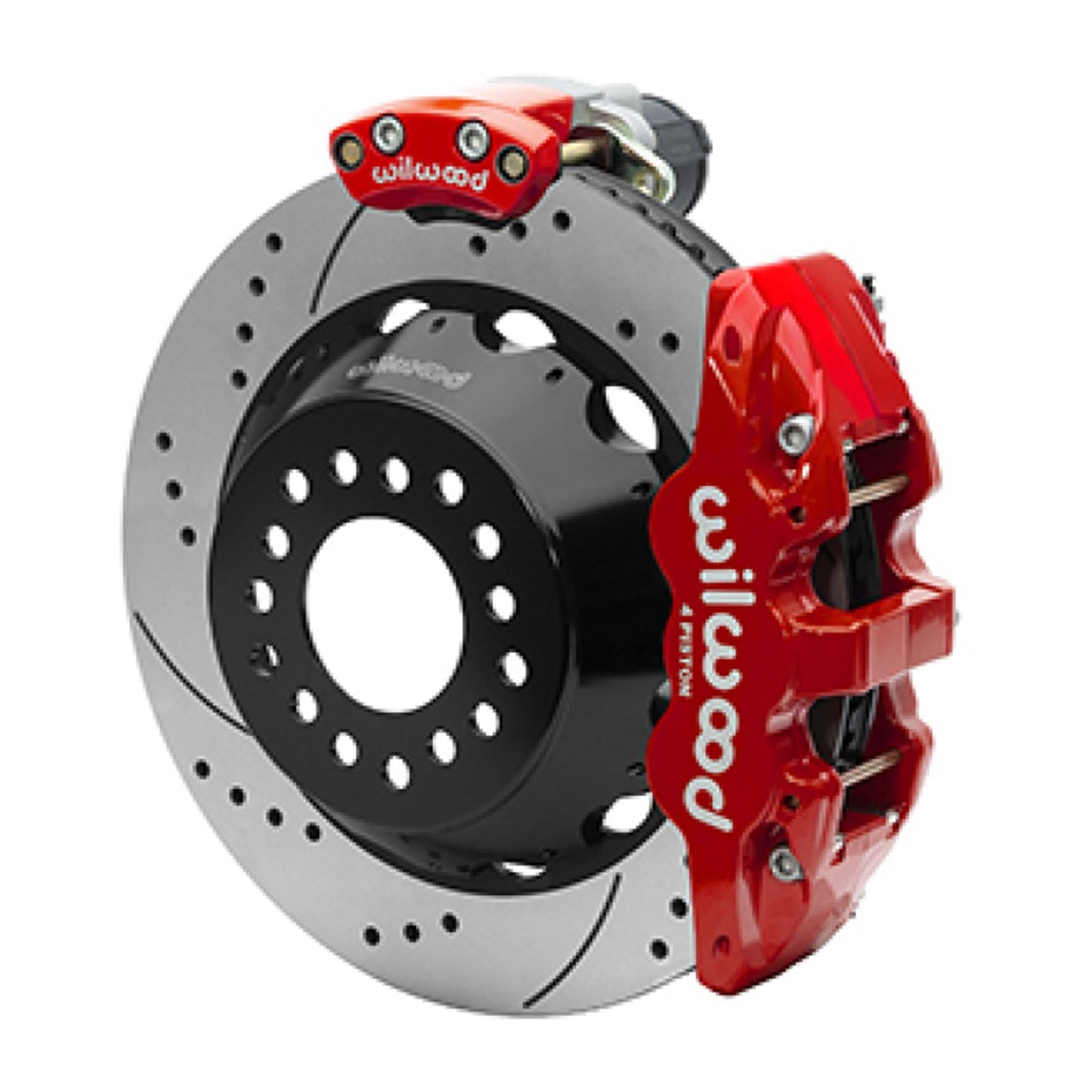 Wilwood EPB Rear Kit AERO4 12 Bolt 2.75 OffSet [MPN: 140-16167-DR]_1829274