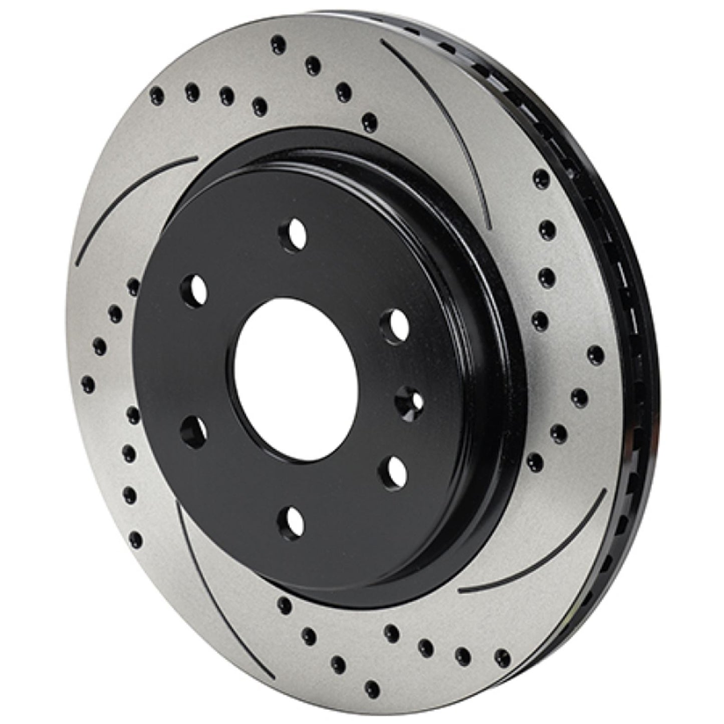 Wilwood Rotor SRP-Drill/Slot RH - Black 13.38 x 1.25 - 6x5.5 [MPN: 160-16512-BK]_1829251