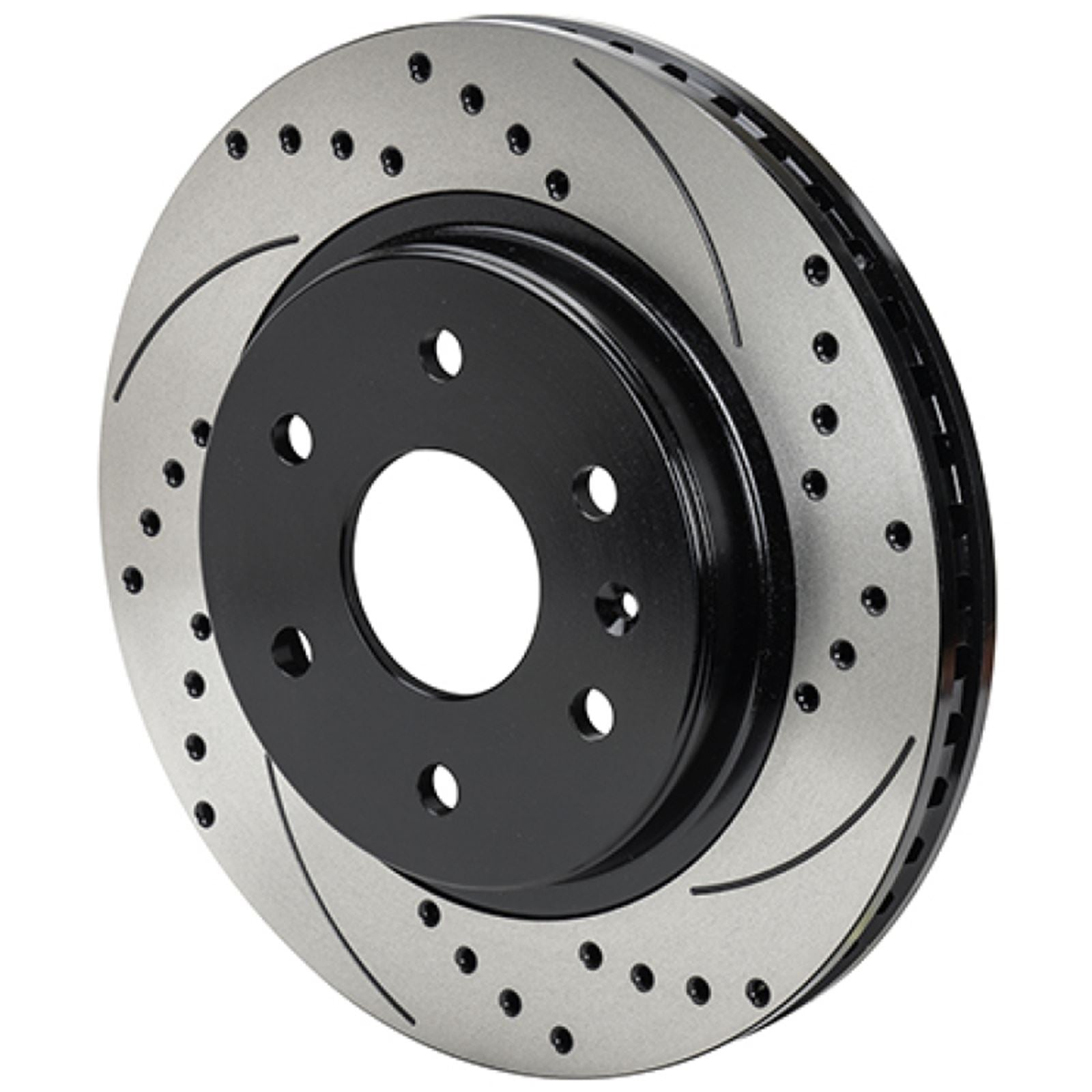 Wilwood Rotor SRP-Drill/Slot RH - Black 13.38 x 1.25 - 6x5.5 [MPN: 160-16512-BK]_1829251
