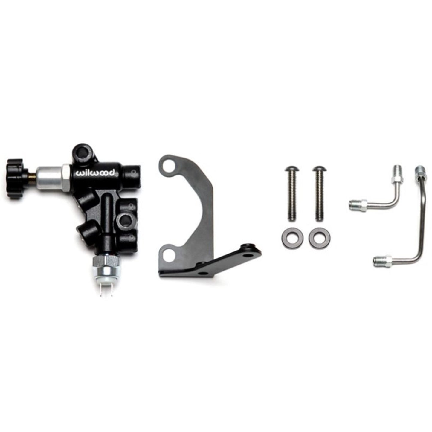 Wilwood Tandem Master Cylinder Mounting Bracket R/H Kit w/ Prop Valve [MPN: 260-15048]_1825753