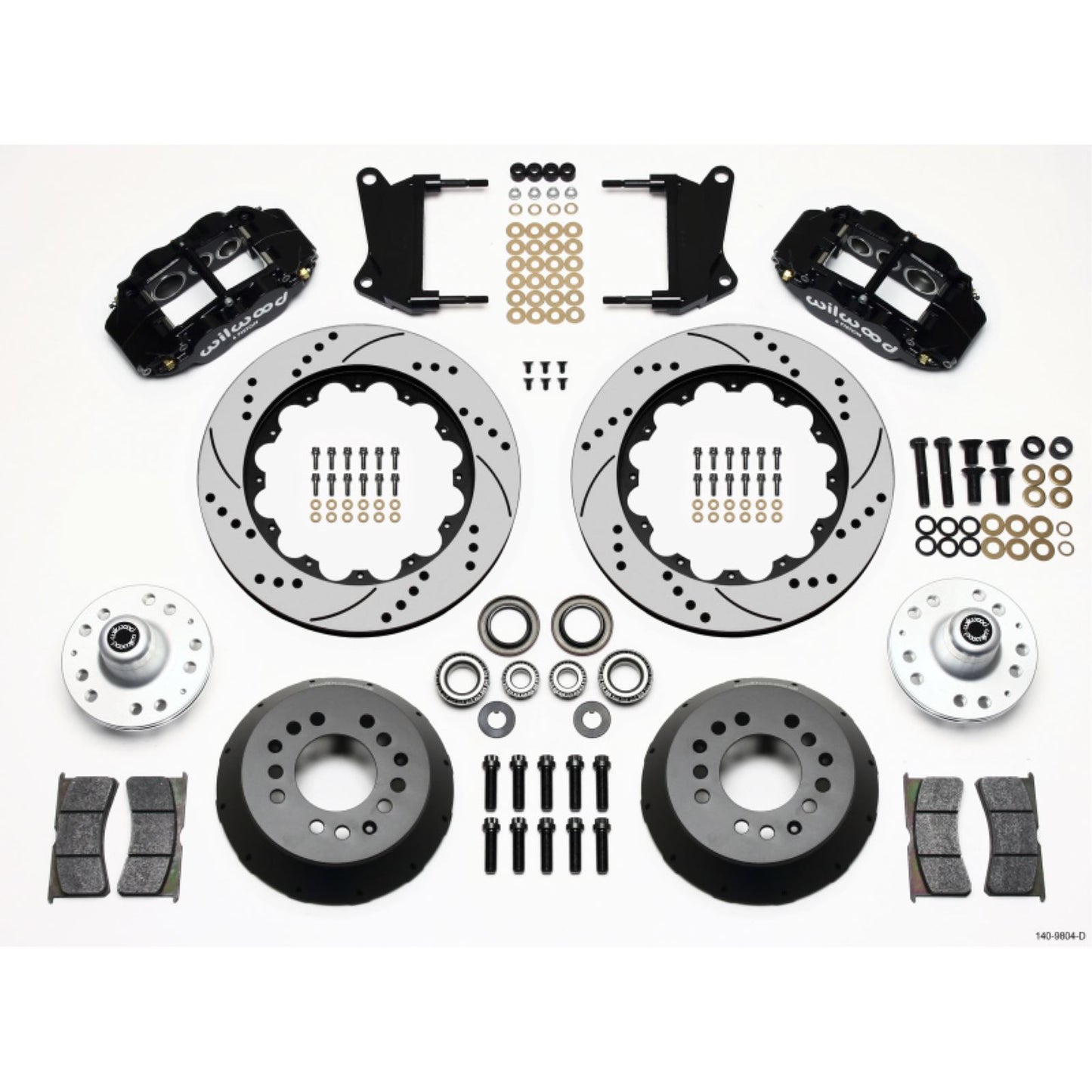 Wilwood Narrow Superlite 6R Front Hub Kit for 67-69 Camaro/64-72 NovaChevelle [MPN: 140-9804-D]_1817394